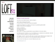 Tablet Screenshot of loft51.nl